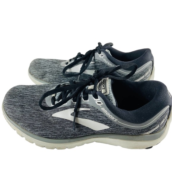 Brooks Shoes Brooks Pureflow 7 Primer Black Oyster Grey Running